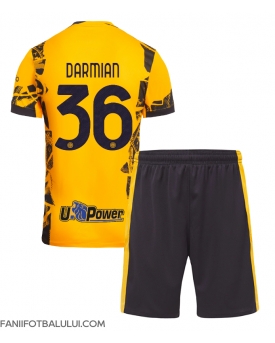 Inter Milan Matteo Darmian #36 Echipament de Fotbal Replică 2024-25 Copii Treilea (+ Șorturi)